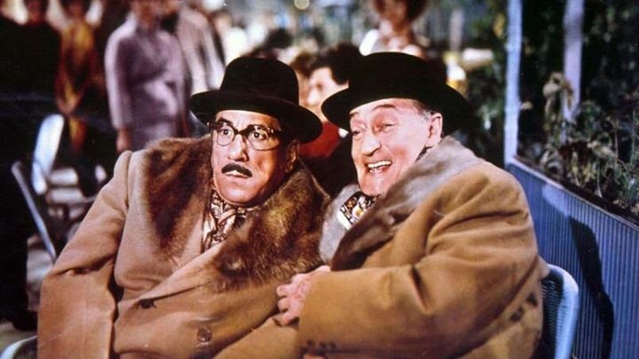 Una scena tratta dal film Totò, Peppino e la dolce vita