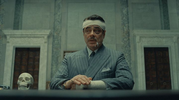 Una scena tratta dal film La trama fenicia