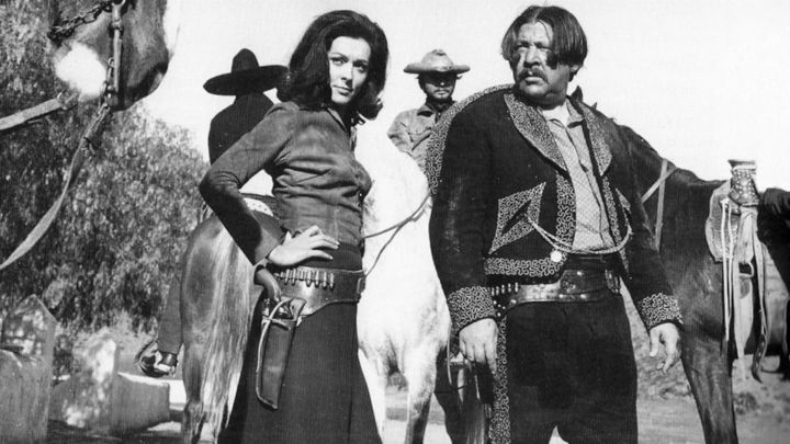 Una scena tratta dal film Una pistola per Ringo