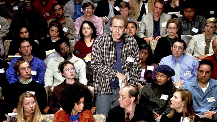 Una scena tratta dal film Il ladro di orchidee