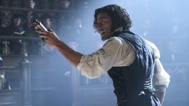 Una scena tratta dal film Frankenstein