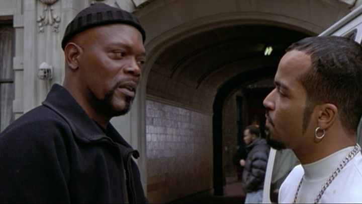 Una scena tratta dal film Shaft