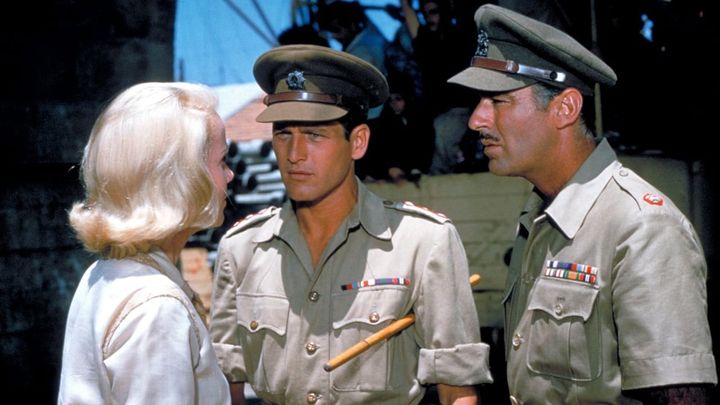 Una scena tratta dal film Exodus