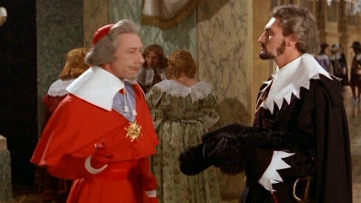 Una scena tratta dal film I tre moschettieri