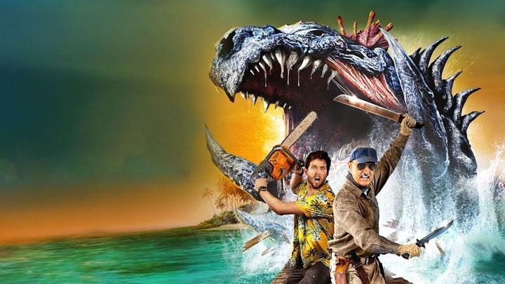 Una scena tratta dal film Tremors: Shrieker Island