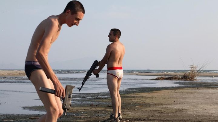 Una scena tratta dal film Gomorra
