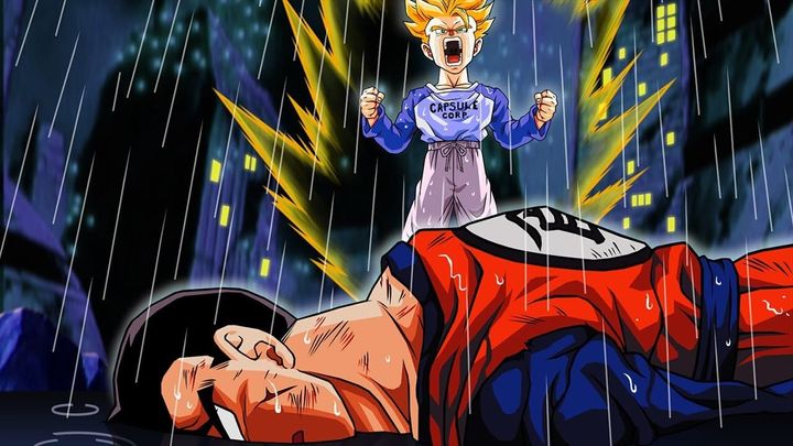 Una scena tratta dal film Dragon Ball Z - La storia di Trunks