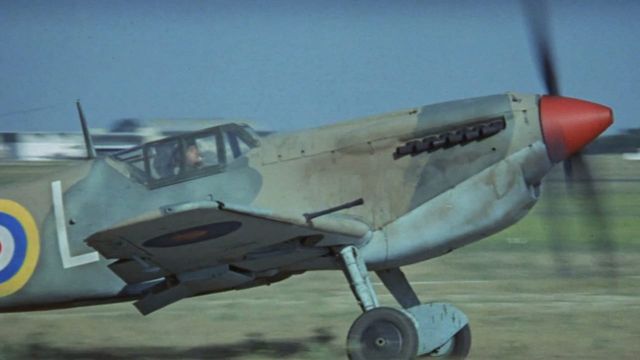 Una scena tratta dal film La battaglia d'Inghilterra