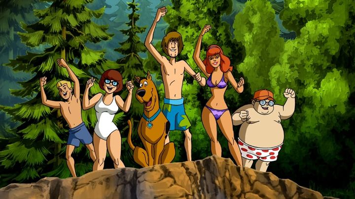 Una scena tratta dal film Scooby-Doo! Paura al campo estivo