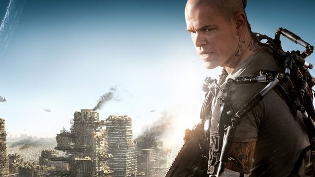 Una scena tratta dal film Elysium