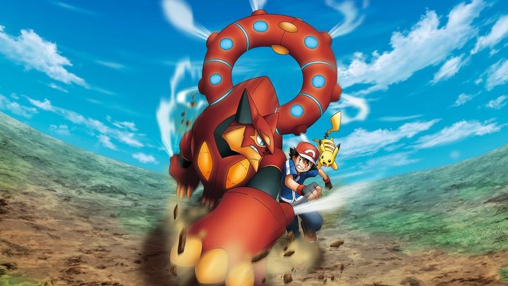 Una scena tratta dal film Pokémon - Volcanion e la meraviglia meccanica