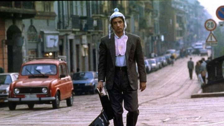 Una scena tratta dal film Willy Signori e vengo da lontano