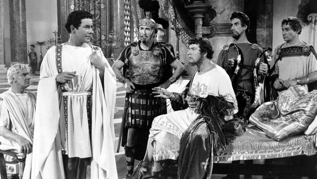 Una scena tratta dal film Quo Vadis