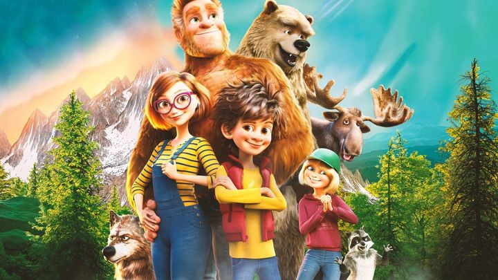 Una scena tratta dal film Bigfoot Family
