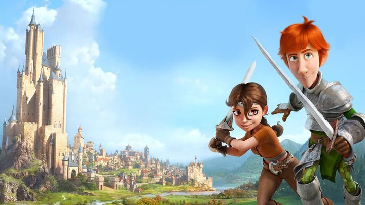 Una scena tratta dal film Justin e i cavalieri valorosi