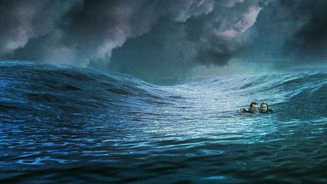 Una scena tratta dal film Open Water