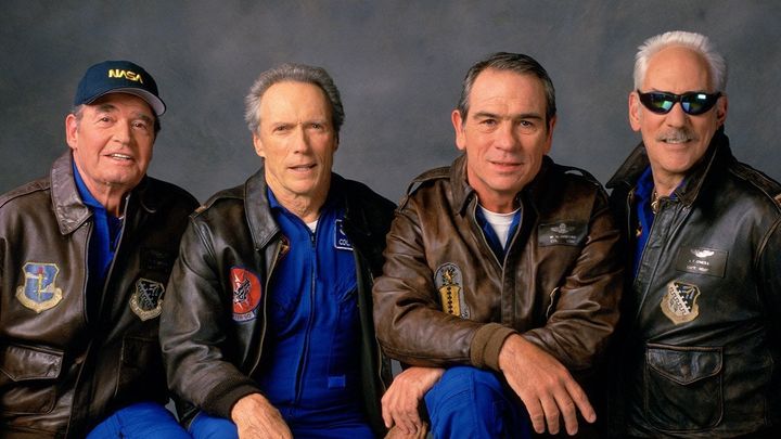 Una scena tratta dal film Space Cowboys