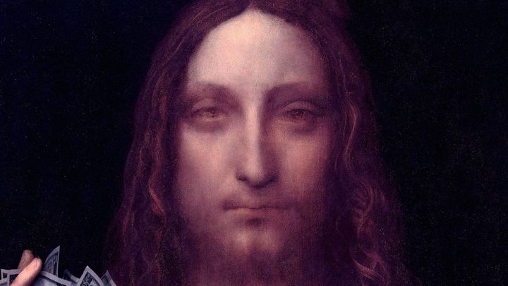 Una scena tratta dal film Salvator Mundi. Il mistero Da Vinci