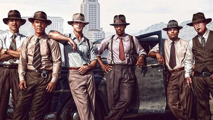 Una scena tratta dal film Gangster Squad