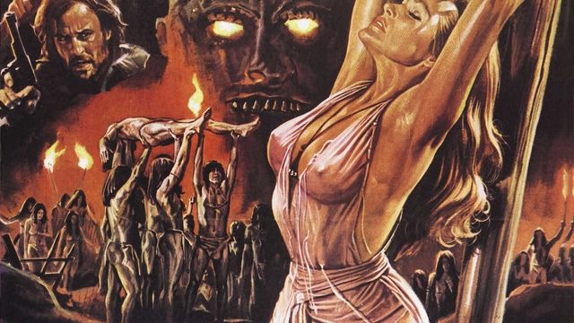 Una scena tratta dal film La montagna del dio cannibale