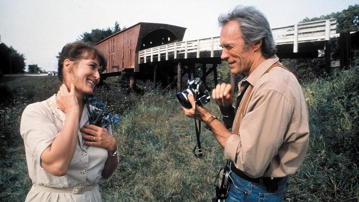 Una scena tratta dal film I ponti di Madison County