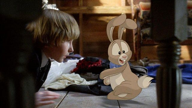 Una scena tratta dal film Il coniglietto magico