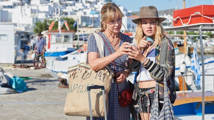 Una scena tratta dal film Un'estate a Mykonos