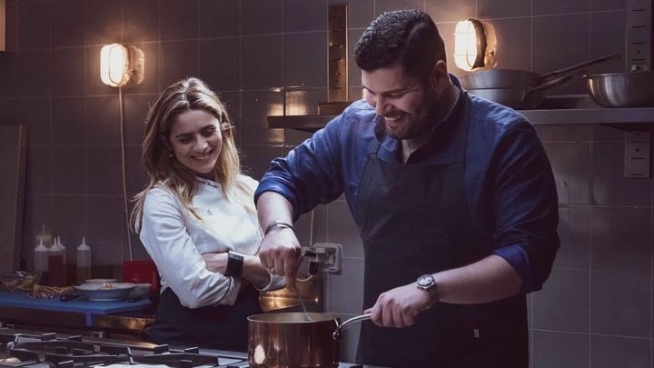 Una scena tratta dal film La cena perfetta