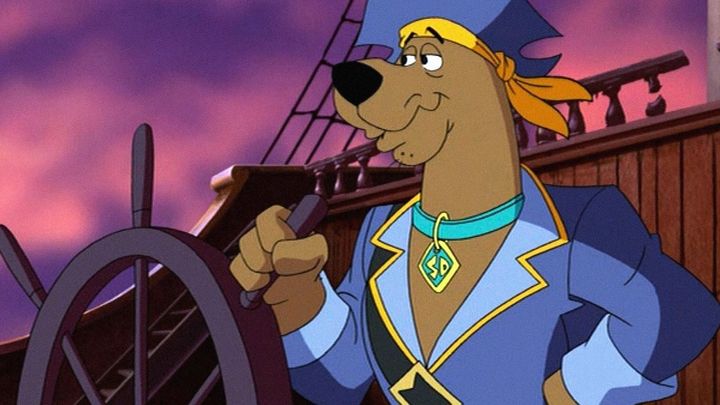 Una scena tratta dal film Scooby-Doo! e i pirati dei Caraibi