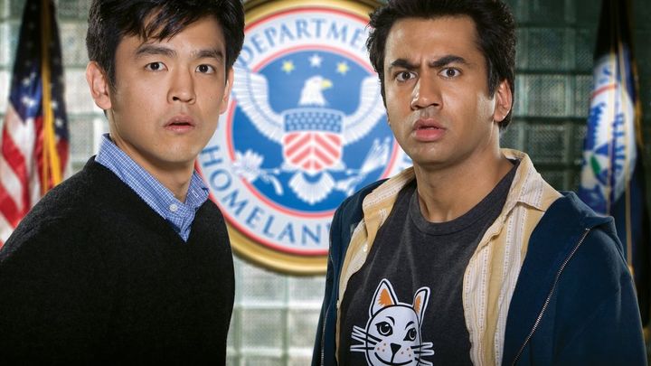 Una scena tratta dal film Harold & Kumar - Due amici in fuga