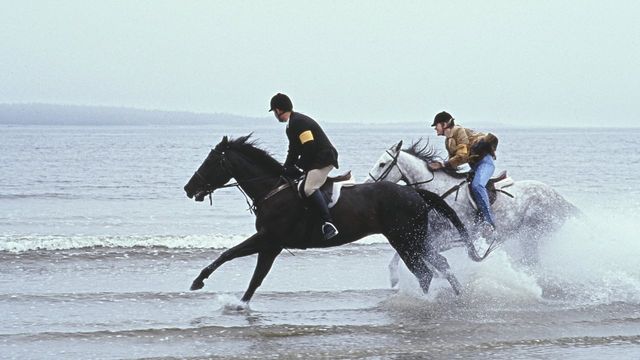 Una scena tratta dal film La corsa di Virginia