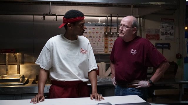 Una scena tratta dal film The Last Shift