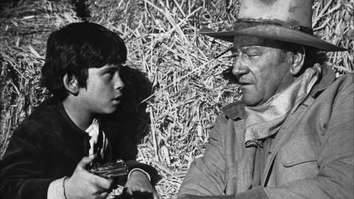 Una scena tratta dal film Il grande Jake