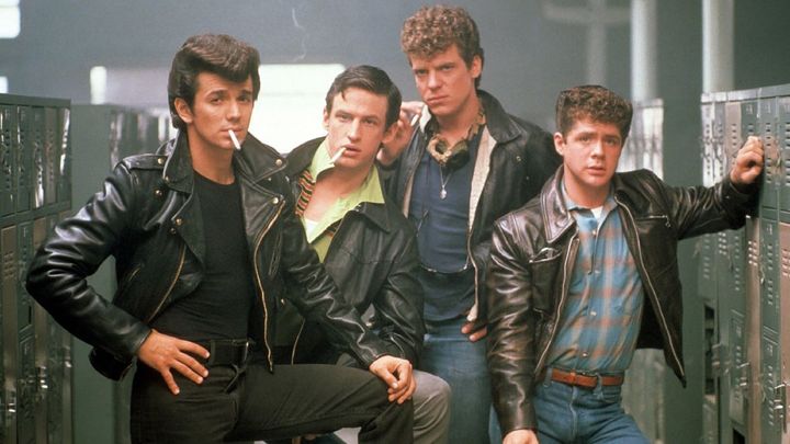 Una scena tratta dal film Grease 2