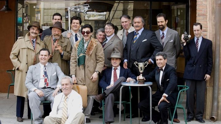 Una scena tratta dal film Gli amici del bar Margherita