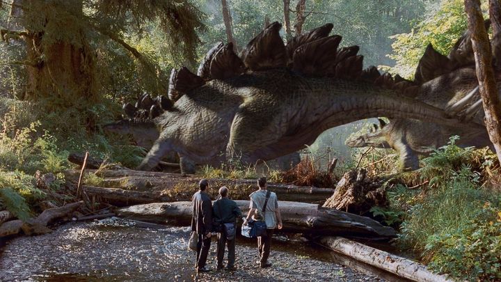 Una scena tratta dal film Il mondo perduto - Jurassic Park
