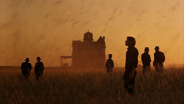 Una scena tratta dal film I giorni del cielo