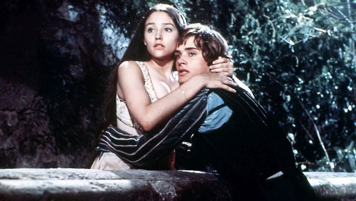 Una scena tratta dal film Romeo e Giulietta