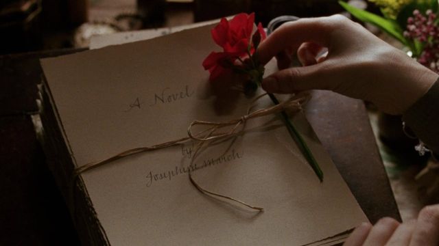 Una scena tratta dal film Piccole donne