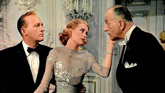 Una scena tratta dal film Alta società