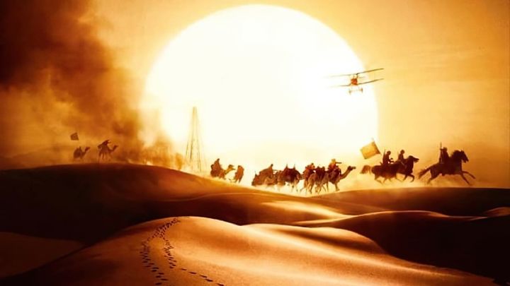 Una scena tratta dal film Il principe del deserto