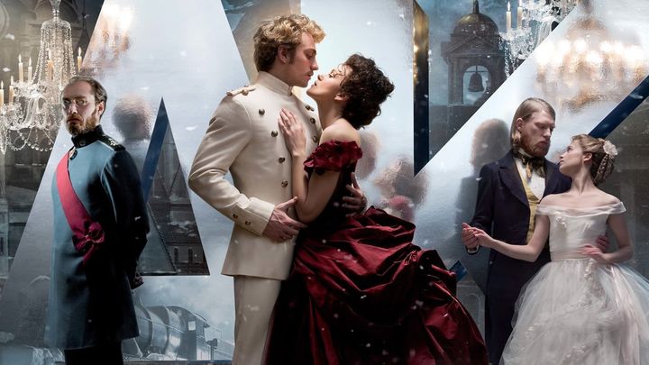 Una scena tratta dal film Anna Karenina