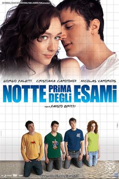 Locandina Notte prima degli esami