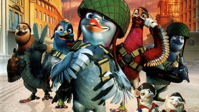 Una scena tratta dal film Valiant - Piccioni da combattimento