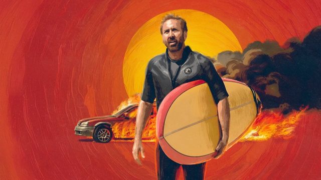 Una scena tratta dal film The Surfer