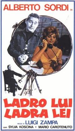 Locandina Ladro lui, ladra lei