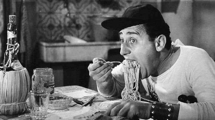 Una scena tratta dal film Un americano a Roma