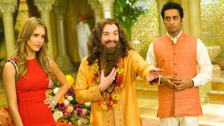 Una scena tratta dal film The Love Guru