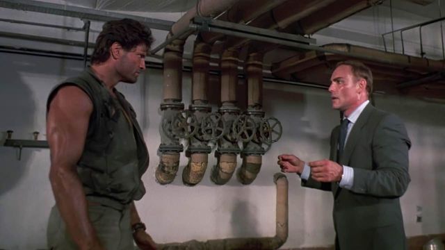 Una scena tratta dal film Vendetta dal futuro