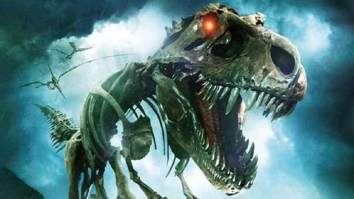 Una scena tratta dal film Triassic attack - Il ritorno dei dinosauri